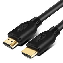 Кабель HDMI 4k 60 Гц, Кабель-адаптер HDMI-HDMI, позолоченный штекер-штекер для разветвителя PS4, проектора HDTV, 0,5 м, 1 м, 1,5 м, 2 м, 3 м 2024 - купить недорого