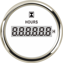 1pc Automotive Instrument Panel Hour Gauges 52mm Digital Hour Meters 0-99999.9H Display Waterproof Clock Gauges Hourmeters 9-32v 2024 - buy cheap