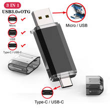 high quality TypeC 3.0 USB Flash Drive Pen Drive 128GB Micro Usb Stick 16GB 32GB 64GB Pendrive for Type-C Device 2024 - buy cheap