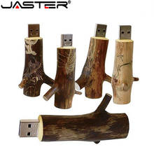 Jaster-pendrive de madeira natural, usb, 4gb, 8gb, 16gb, 32gb, 64gb e 128gb 2024 - compre barato