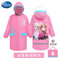 Capa de chuva infantil frozen, disney, anna, elsa, oxford, tecido infantil, gorro inflável à prova de chuva, poncho, para meninos, roupas de chuva para bebês 2024 - compre barato