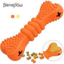 Benpaw brinquedo de mordedor para cães, brinquedo interativo seguro para limpeza dos dentes de cães, para animais de estimação, resistente à mordida 2024 - compre barato