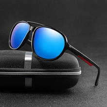 Óculos de sol polarizado clássico masculino, óculos estilo vintage para direção uv400 2024 - compre barato