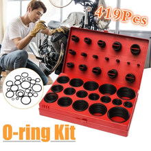 419Pcs Assorted O Ring Rubber Seal Assortment Set Kit Garage Plumbing with Case for General Plumbers Mechanics Workshop 2024 - buy cheap