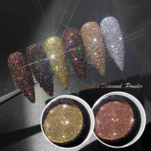 1g Nail Silver Glitter Luxury Sparkles Astringent Crystal Powder for Manicure Chrome Nails Art Pigment UV Gel Polish Decorations 2022 - buy cheap
