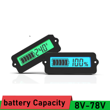 Digital display Battery Monitor 12V 24V 36V 48V lead acid li-ion Lifepo4 Lithium CELL Capacity Tester 2S 3S 4S 7S 10S 13S 14S 2024 - buy cheap