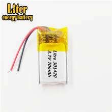 Литий-полимерная аккумуляторная батарея 301420 3,7 В 70 мАч 301423 для Mp3 MP4 2024 - купить недорого
