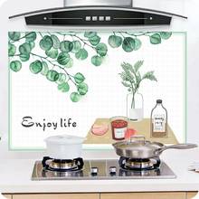 Kitchen Self-adhesive Oil-proof Stickers High Temperature Resistant Tile Stickers Waterproof Wall Sticker 2024 - buy cheap