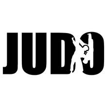 Nova etiqueta do carro quente judo esportes wrestling fighter vinil decalques do carro arranhões à prova d19 água motorcycl pvc 19cm * 8cm 2024 - compre barato