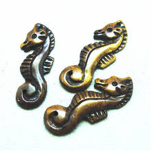 2pcs nature bone beads seahorse pendants hot selling beads accessories size 15x43mm nice nature animal beads 2024 - buy cheap