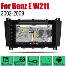 Reproductor de DVD con navegación GPS para Mercedes Benz Clase E W211 2002 ~ 2009 NTG, sistema Multimedia Android, Radio estéreo con pantalla 2024 - compra barato
