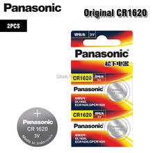 Hot Panasonic battery 2pc cr1620 cr 1620 3v button battery ECR1620 DL1620 5009LC KCR1620 BR1620 LM1620 for watch electronic toys 2024 - buy cheap