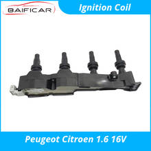 Baificar Brand New Quality Ignition Coil 9636337880 for Peugeot 206 207 307 308 408 Citroen C2 C-Quatre C-Elysee Picasso 1.6 16V 2024 - buy cheap