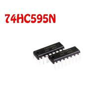 10PCS SN74HC595N 74HC595N 74HC595 DIP-16 Original TI 2024 - buy cheap