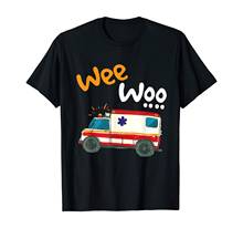 Wee Woo-Camiseta Amr divertida Ems Emt paramédico, novedad, regalo 2024 - compra barato