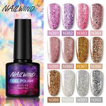 NAILWIND Gel Polish Painting Glitter Diamond Gel 8ML Manicure  Set for Nail Art Extension Base Top Coat Gel Nail Polish 2024 - buy cheap