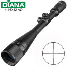 Hunting 4-16X42 AO DIANA  Tactical Riflescope Mil Dot Reticle Optical Sight Hunting Rifle Scope 2024 - buy cheap