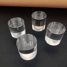 Cylindrical light guide Glass lenes round Crystal crafts, home decoration Factory custom processing 2024 - buy cheap