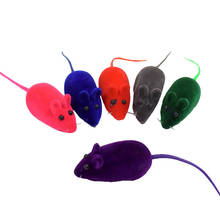 Многоцветная креативная забавная ложная мышь, игрушки для кошек, мини забавные игрушки для кошек, котенок, Интерактивная игрушка, реалистичный звук, домашнее животное 2024 - купить недорого
