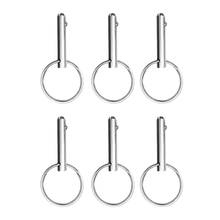 6pcs Quick Release Pin 1/4 inch 316 Stainless Steel Marine Hardware - Bimini Top 2024 - buy cheap