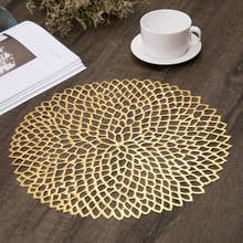 Round Coaster Insulation Table Mats Pads Plastic Table Placemat Non-slip Mats Tea Coffee Cup Place Mats Kitchen Home Decoration 2024 - buy cheap