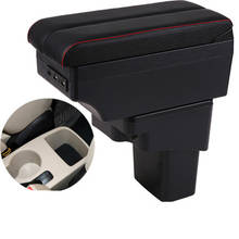 Caja de almacenamiento de contenido de tienda central con productos de interfaz USB para Hyundai Accent armrest box 2024 - compra barato