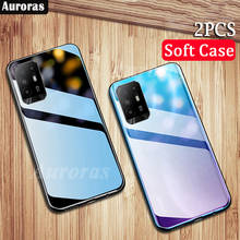 Auroras 2 pcs Clear Water Soft Case For OPPO A94 5G Case Transparent Phone Cover For oppo A94 Clear Case 2024 - buy cheap