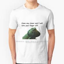 Feisty Bearded Dragon T Shirt 100% Pure Cotton Lizard Dragon Australia Pogona Beardie Bearded Dragon Animals 2024 - buy cheap