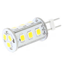 Светодиодная лампа G4, суперъяркая, 2835SMD, 15 светодиодов в качестве источника света до 220 лм, широкий рабочий вольт, фотолампа с регулируемой яркостью, 10 шт./лот 2024 - купить недорого
