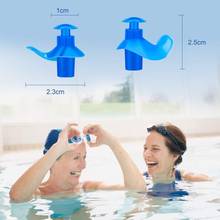 Silicone Swim Ear Plugs Adults with Case Waterproof Earplugs for Swimming Diving Surfing Bathing Showering Water Sports Set 2024 - buy cheap