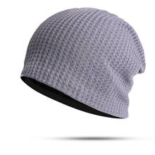 Skullies Beanies Women's Winter Hats For Men Female Knitted Hat Beanie Warm Male Gorros Bonnet Caps Men's Winter Eaveless Hats 2024 - buy cheap