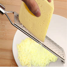Ralador de queijo, manteiga e vegetais em aço inoxidável, fatiador e cortador de vegetais, acessórios de cozinha, ralador 2024 - compre barato