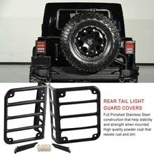 1PC New Arrivals Car Rear Tail Light Guard Covers For Jeep Wrangler JK Unlimited 07-18 2024 - buy cheap