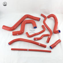 Silicone Intake Hose For V W Golf GT I MK2 1.8 8V PB code 1987-1991(9pcs) RED/BLUE/BLACK 2024 - buy cheap