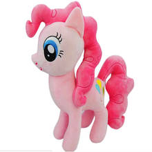 30cm High Good Quality Pink Rose Red Horse Unicorn Stuffed PP Cotton Soft Plush Doll Toy 2024 - buy cheap