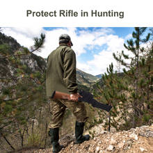 Funda de protección para Rifle de caza, accesorio táctico de tela suave, 100% poliéster, de silicona 2024 - compra barato