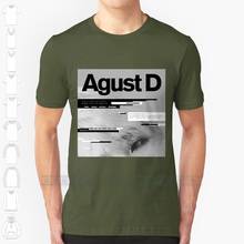 Agust D Custom Design Print For Men Women Cotton New Cool Tee T shirt Big Size 6xl Suga K Pop Min Yoongi August 2024 - buy cheap