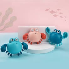 1Pcs Bath Toys Cute Crab Baby Shower Baby Wind Up Swim Play Toy Swimming Pool Accessories Baby Play Beach Water Toys 2024 - buy cheap