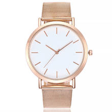 Women Rose Gold Stainless Steel Analog Quartz Wristwatches Casual Female Mesh Belt Watches Gift Clock Relogio Feminino 2024 - buy cheap