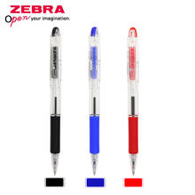 Caneta esferográfica zebra, caneta japonesa com ponta esferográfica substituível para escritório e estudante, 0.7mm de espaço 2024 - compre barato