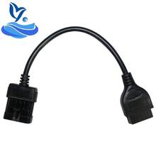 OBD2 10pin Cable For Opel 10Pin to OBD2 16Pin Female Diagnostic Connector Cable OBD OBD II for Opel 10 Pin 2024 - buy cheap