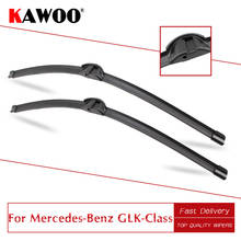 KAWOO For Mercedes-Benz GLK Class X204 Car Rubber Windcreen Wipers Blades 2007 2008 2009 2010 2011 2012 2013 2014 2015 2016 2017 2024 - buy cheap