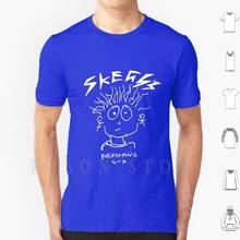 Camiseta skegss 100% algodão, camiseta tamanho grande com de algodão, banda australiana, rock e indie alternativa 2024 - compre barato