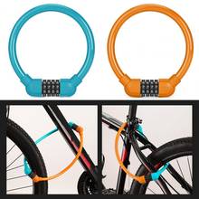 Bike Lock Portable Anti-theft Security Bicycle 4 Digit Code Combination Password Ring Lock for Mountain Bike Accessories 2024 - buy cheap