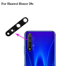 2 uds. Original nuevo para Huawei Honor 20 S cámara trasera cubierta de cristal de la lente para Huawei Honor 20 S prueba buen Honor20s reemplazo 2024 - compra barato