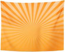 Orange Starburst Striped Stripe Radial Tapestry Home Decor Wall Hanging for Living Room Bedroom Dorm 60x80 Inches 2024 - buy cheap