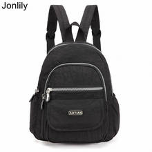 Jonlily Women Nylon Mini Backpack Lightweight Daypack Travel Bags Teens Casual Purse Shoulder Bag for Ladies and Girls -KG407 2024 - buy cheap