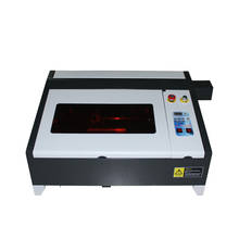 Mini máquina de gravação a laser cnc co2, 50w, faça você mesmo, ly 4040, cortador, super máquina 2024 - compre barato