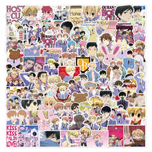 50/100Pcs Anime Ouran High School Host Club Sticker Japan Classic Anime Waterproof Decals Skateboard Sticker Laptop Suitcase 2024 - buy cheap