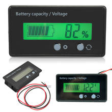 12-48V Indicator Battery Capacity Voltage Tester Display Lead-acid Monitor W/ Cable 2024 - buy cheap